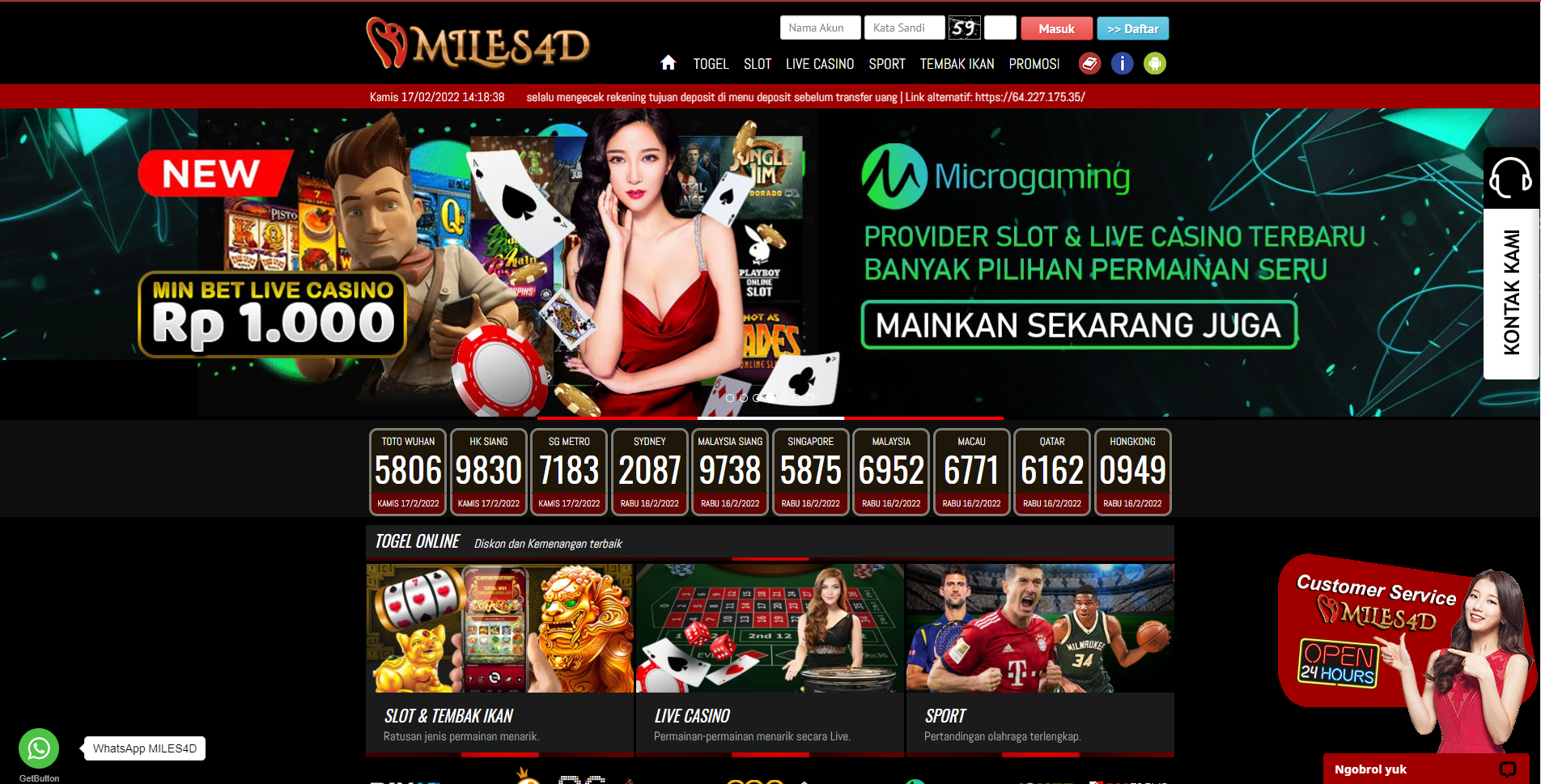 MILES4D Website Game Slot Terlengkap di Indonesia